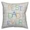 Best Dad Ever Check Indoor & Outdoor Pillow
